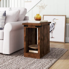 Load image into Gallery viewer, Downton 24&#39;&#39; Tall Floor Shelf End Table
