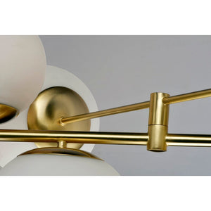 Drake 5 - Light Sputnik Modern Linear Chandelier