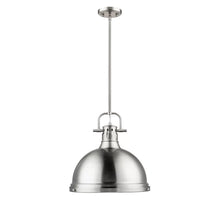 Load image into Gallery viewer, Chrome Drakeford 1 - Light Single Dome Pendant
