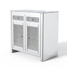 Load image into Gallery viewer, Dreavyn Luxury Mirrored Accent Cabinet
