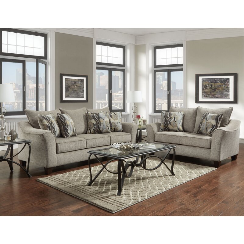 Driskill 2 Piece Living Room Set (Set of 2) MRM3682OB