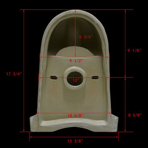 Dual-Flush Elongated One-Piece Toilet (Seat Included)