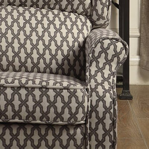 Dubreuil Manual Recliner - Brown/White - 401CE