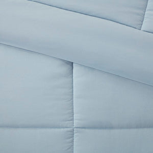 Full/Queen Comforter + 2 Standard Shams Seafoam Duncan Microfiber Comforter Set