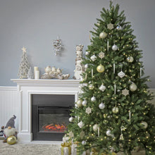 Load image into Gallery viewer, 9&#39; Green Fir Artificial Christmas Tree with 1000 Clear Lights with Stand
