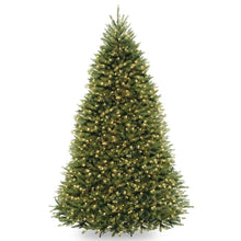 Load image into Gallery viewer, 9&#39; Green Fir Artificial Christmas Tree with 1000 Clear Lights with Stand
