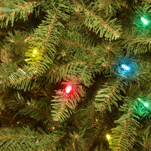Load image into Gallery viewer, 7.5&quot; Dunhill Fir Lighted Artificial Fir Christmas Tree
