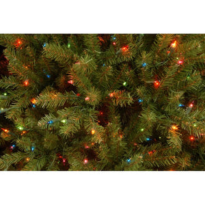 7.5" Dunhill Fir Lighted Artificial Fir Christmas Tree