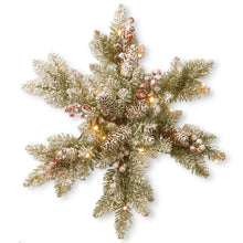 Load image into Gallery viewer, Dunhill Fir Pre-Lit Swag with 15 Warm Clear/White Lights

