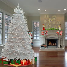 Load image into Gallery viewer, Dunhill Fir White Christmas Tree with Clear/White Lights MRM4379
