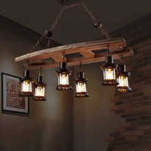 Load image into Gallery viewer, Dunsmore 6 - Light Kitchen Island Geometric Chandelier
