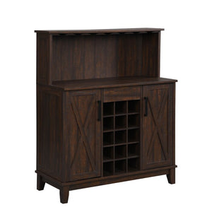 Mahogany Dunstable Home Bar Cabinet