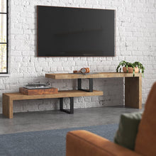 Load image into Gallery viewer, 23.6&#39;&#39; H X 107&#39;&#39; W X 17.7&#39;&#39; D Dustin TV Stand for TVs up to 88&quot;
