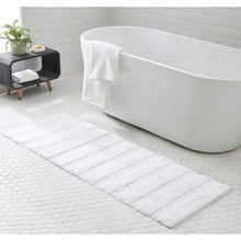 Load image into Gallery viewer, ED Ellen DeGeneres Manchester Solid Cotton Bath Runner Rug - White
