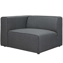 Load image into Gallery viewer, Mingle Fabric Left-Facing Sofa Chair Gray

