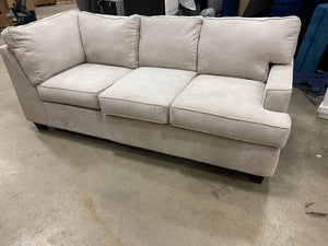 Klaussner Pantego K51460 3-Piece Sectional with Right Arm Facing Chaise in Aluna Birch