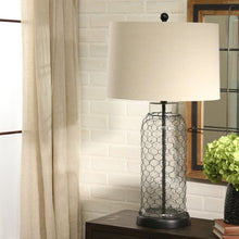 Load image into Gallery viewer, Eakes Glass 31&quot; Table Lamp
