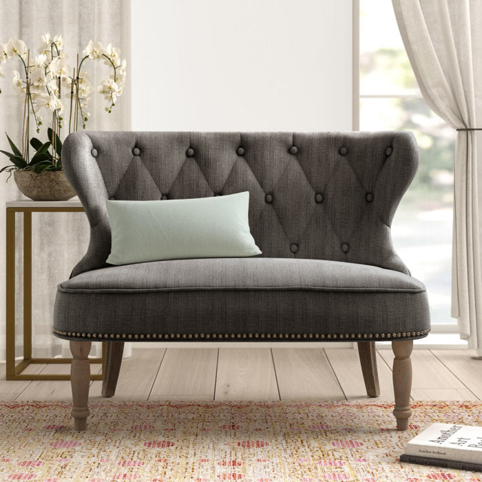Ealy 43.88'' Upholstered Settee