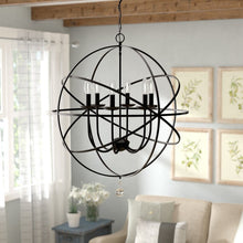 Load image into Gallery viewer, Eastbourne 6 - Light Unique / Statement Globe Chandelier
