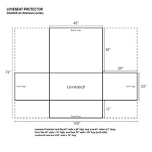 Load image into Gallery viewer, Easterling Reversible Box Cushion Loveseat Slipcover
