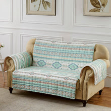 Load image into Gallery viewer, Easterling Reversible Box Cushion Loveseat Slipcover

