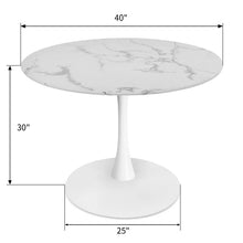 Load image into Gallery viewer, Eatman 40&#39;&#39; Pedestal Dining Table
