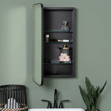 Load image into Gallery viewer, Eaton Surface Mount Framed 1 Door Medicine Cabinet with 3 Adjustable Shelves
