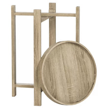 Load image into Gallery viewer, Ebamba 23.6&#39;&#39; Tall Tray Top End Table
