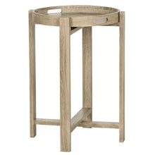 Load image into Gallery viewer, Ebamba 23.6&#39;&#39; Tall Tray Top End Table
