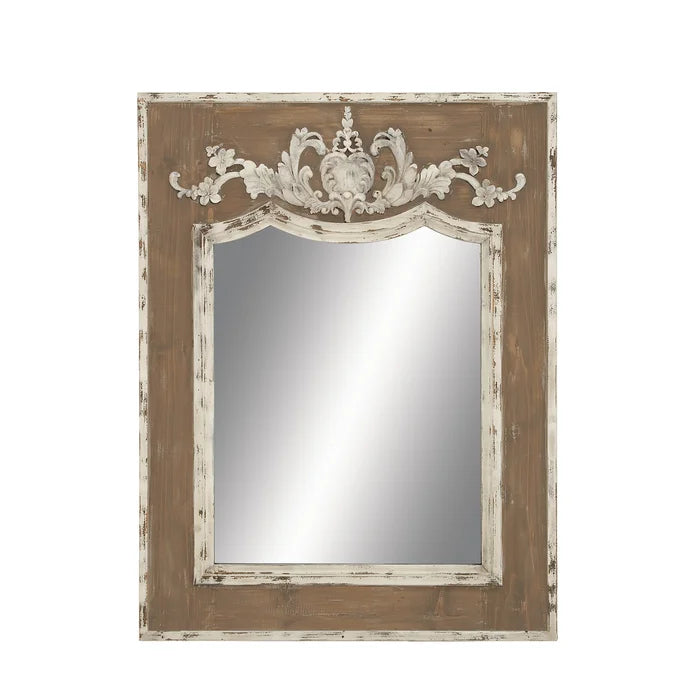 Eberhart Rustic Distressed Wall Mirror