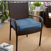 Load image into Gallery viewer, 19&quot; H x 19&quot; W x 3&quot; D Ebern Designs 1 - Piece Outdoor Seat Cushion, Set of 2 cushions. (2 BOXES)
