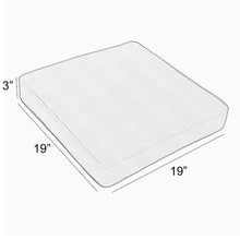 Load image into Gallery viewer, 19&quot; H x 19&quot; W x 3&quot; D Ebern Designs 1 - Piece Outdoor Seat Cushion, Set of 2 cushions. (2 BOXES)
