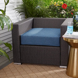 19" H x 19" W x 3" D Ebern Designs 1 - Piece Outdoor Seat Cushion, Set of 2 cushions. (2 BOXES)