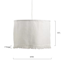 Load image into Gallery viewer, Éclat Collection 18&#39;&#39; H Linen Drum Lamp Shade ( Uno )
