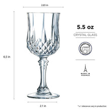 Load image into Gallery viewer, Eclat by Cristal D&#39;Arques Longchamp Crystal Cordial Glass (Set of 4) MRM/GL3439
