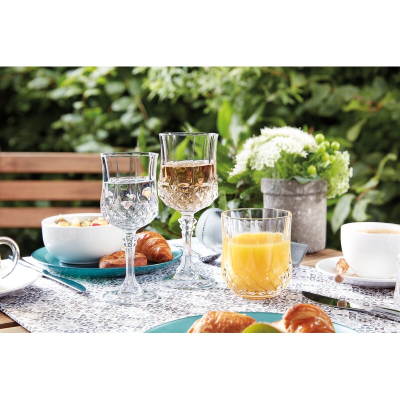 Eclat by Cristal D'Arques Longchamp Crystal Cordial Glass (Set of 4) 5503RR