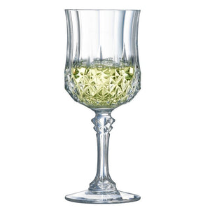 Eclat by Cristal D'Arques Longchamp Crystal Cordial Glass 8.25 oz. (Set of 4)