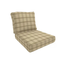 Load image into Gallery viewer, 5&quot; H x 23&quot; W x 24&quot; D Eddie Bauer 1 - Piece Outdoor Sunbrella® Seat/Back Cushion

