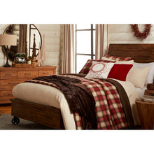 Load image into Gallery viewer, Edgewood Plaid 100% Cotton 160 TC Reversible Traditional Duvet Cover, Full/Queen
