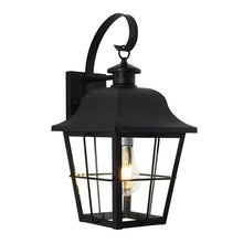 Load image into Gallery viewer, Edinburg Black 18.66&#39;&#39; H Outdoor Wall Lantern (Set of 2) 2939AH
