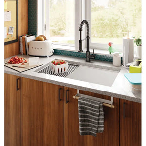 Edison Pull Down Single Handle Kitchen Faucet with Optional Soap Dispenser