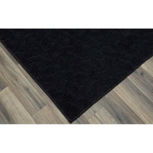 Load image into Gallery viewer, Edith Tufted Area Rug in Black 6 x 9

