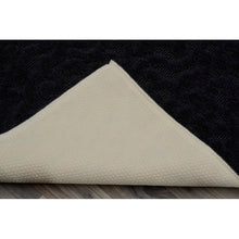 Load image into Gallery viewer, Edith Tufted Black Area Rug 1005AH
