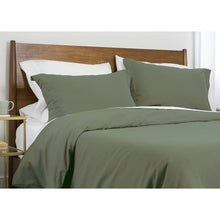 Load image into Gallery viewer, Twin/Twin XL Dark Green Edmonia Duvet Cover Set (DC15)
