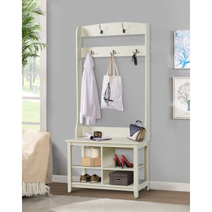 Edmonson Hall Tree with Bench and Shoe Storage 7604RR