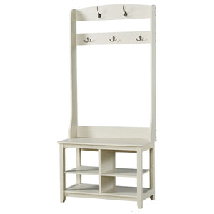 Edmonson Hall Tree with Bench and Shoe Storage 7604RR