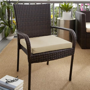 Eider & Ivory™ 2 - Piece Outdoor Sunbrella® Seat Cushion 19" H x 19" W x 2.5" (Set of 2)