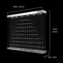 Load image into Gallery viewer, Eile 6 - Light Unique / Rectangle Chandelier
