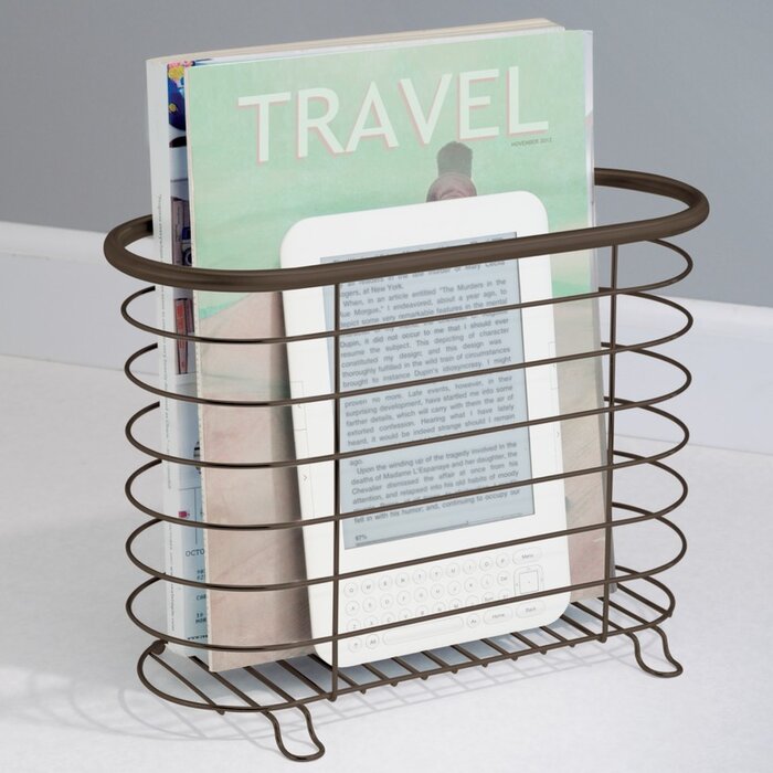 Eisele Magazine Rack Bronze #1465HW