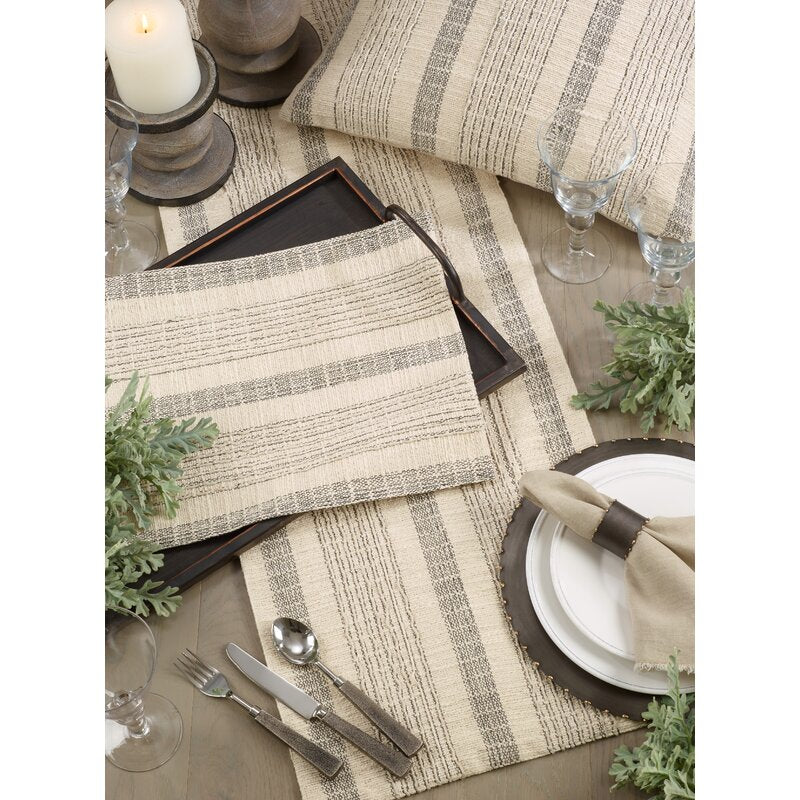 Eisenman Woven Cotton Table Runner GL876